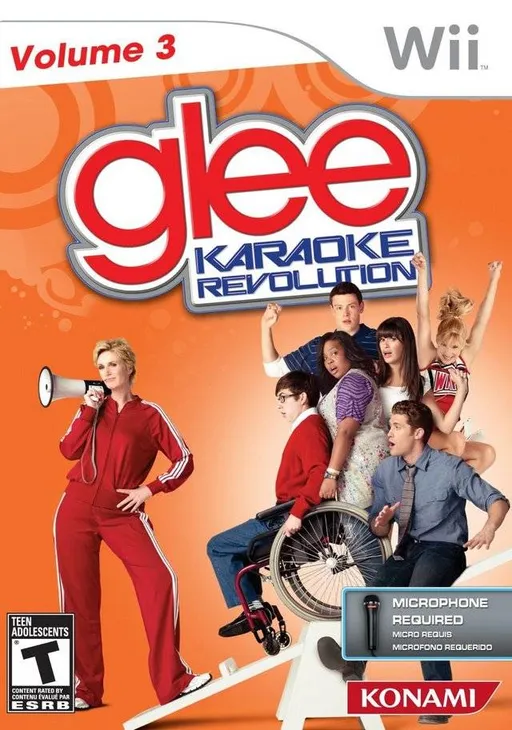 Karaoke Revolution Glee - Volume 3 (Europe) (En,Fr,De,Es,It,Nl)